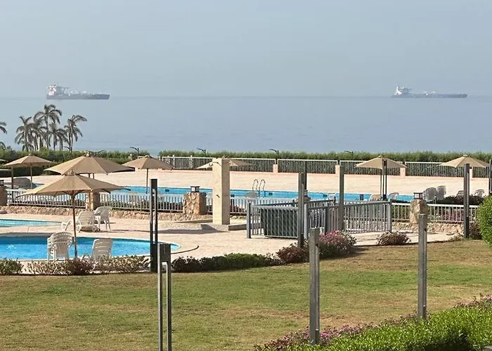 شقة Modern Front Seaview El Sokhna عين السخنة